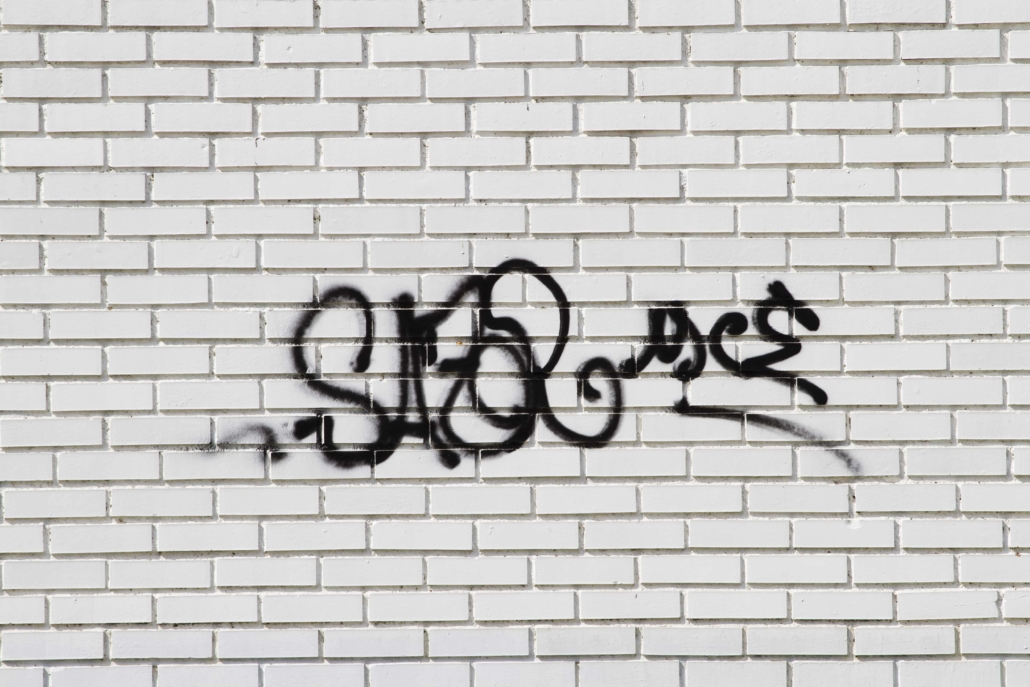 Hässliches Graffiti