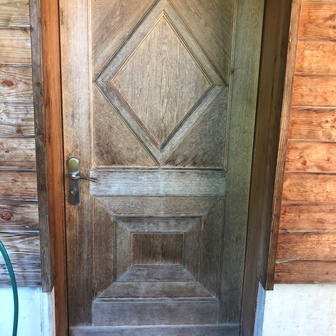 Haustüre aus Holz