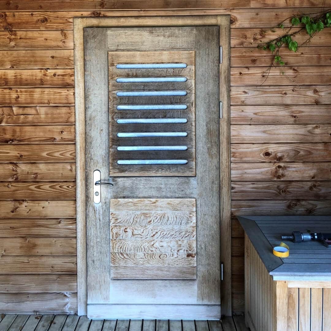 Haustüre aus Holz
